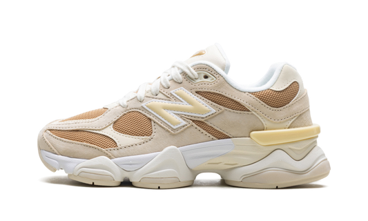 Overkicks - New Balance 9060 Brown Ivory White (U9060FW) - vista lateral