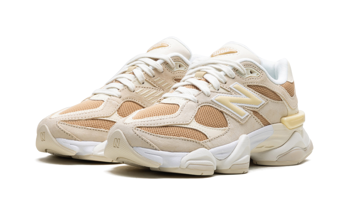 Overkicks - New Balance 9060 Brown Ivory White (U9060FW) - vista trasera