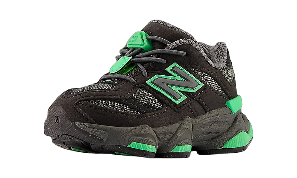 Overkicks - New Balance 9060 Bungee Castlerock Lime Leaf (TD) (IV9060JC) - imagen 2