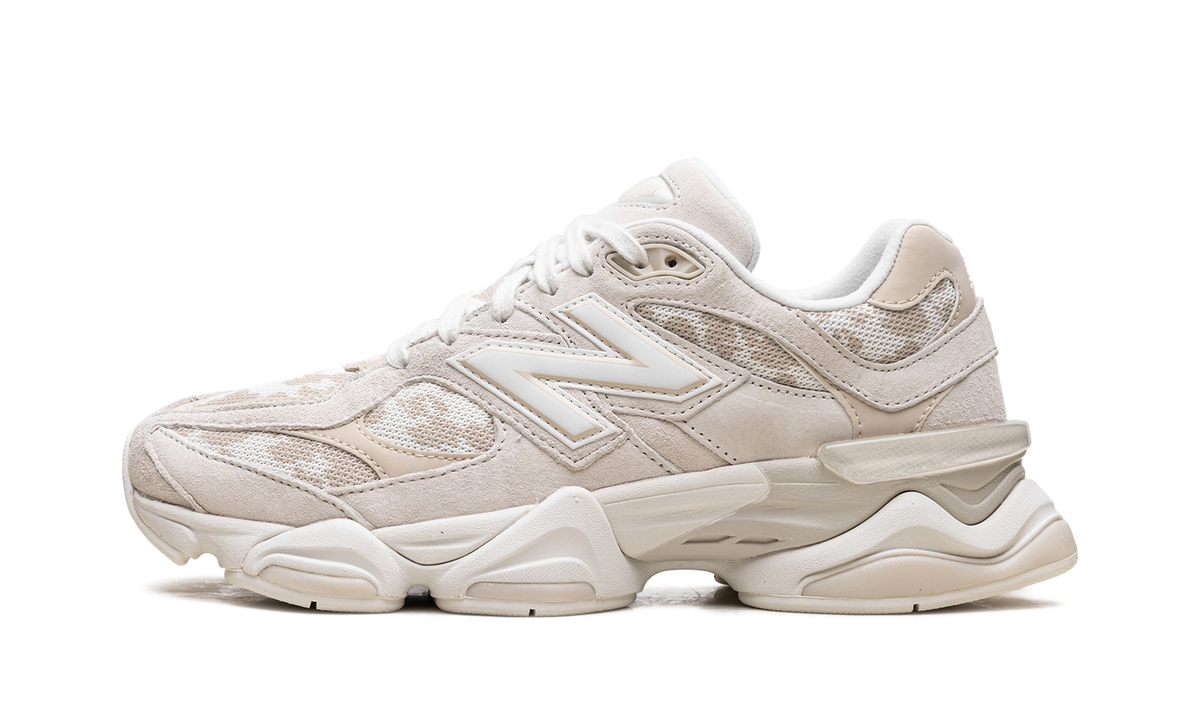Overkicks - New Balance 9060 Cream Leopard (U9060ZH) - vista lateral
