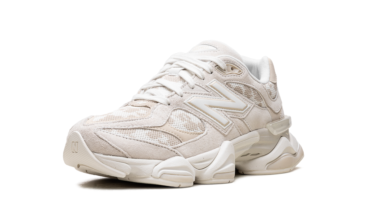 Overkicks - New Balance 9060 Cream Leopard (U9060ZH) - detalle lateral