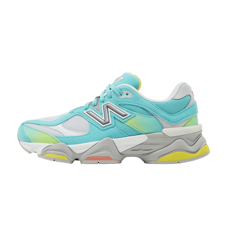Overkicks - New Balance 9060 DTLR Cyan Burst (GS) (GC9060DB) - vista lateral