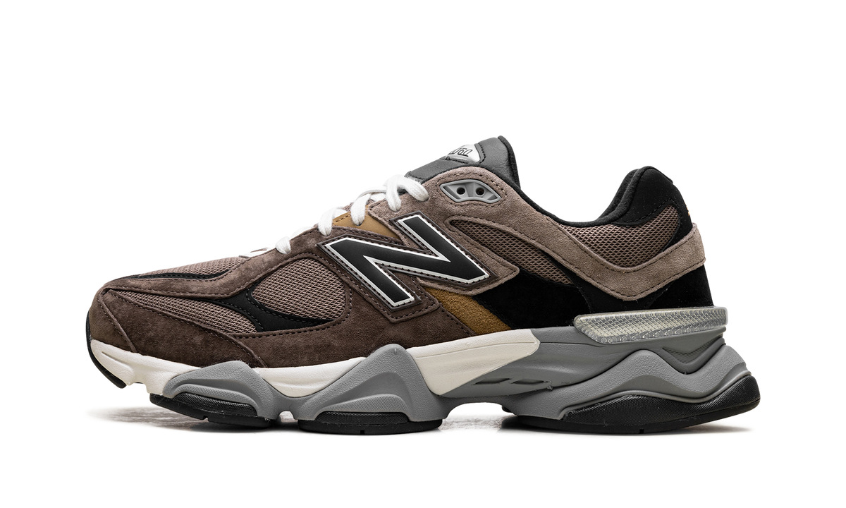Overkicks - New Balance 9060 Dark Mushroom (U9060FMB) - vista lateral