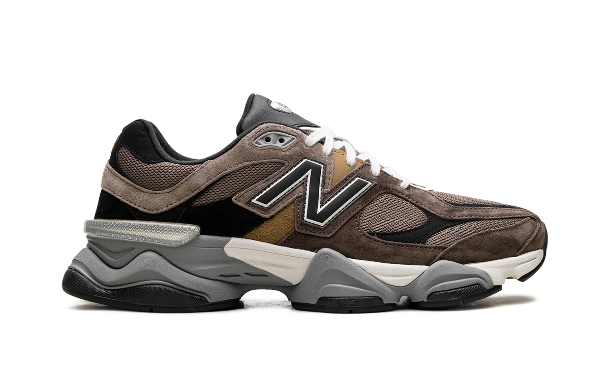 Overkicks - New Balance 9060 Dark Mushroom (U9060FMB) - detalle talón