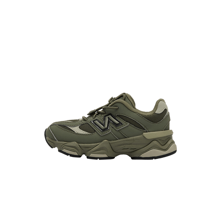 Overkicks - New Balance 9060 Dark Olivine (TD) (IV9060GD) - vista lateral