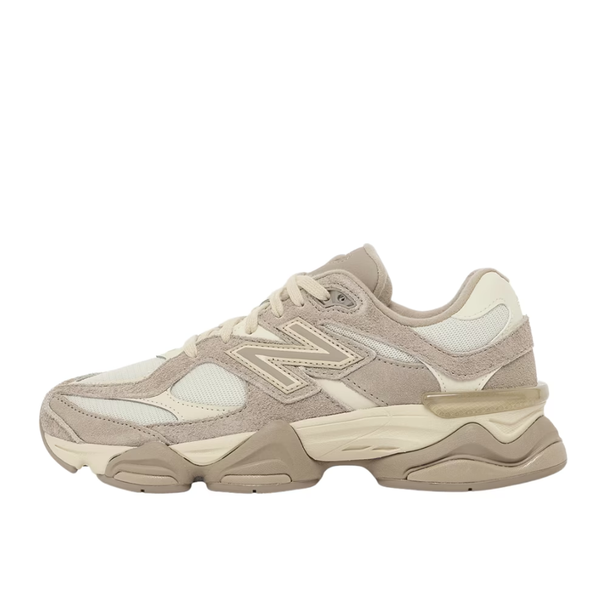 Overkicks - New Balance 9060 Driftwood Beige (U9060OP) - vista lateral