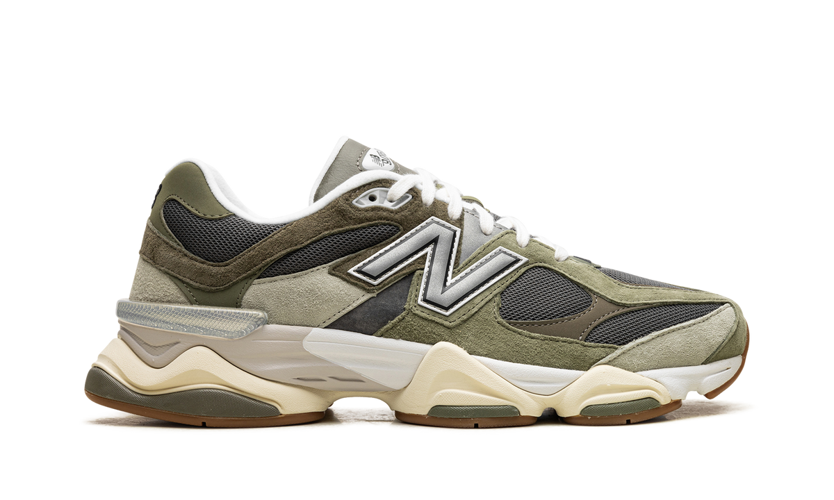 Overkicks - New Balance 9060 Green Grey (U9060FOC) - detalle talón