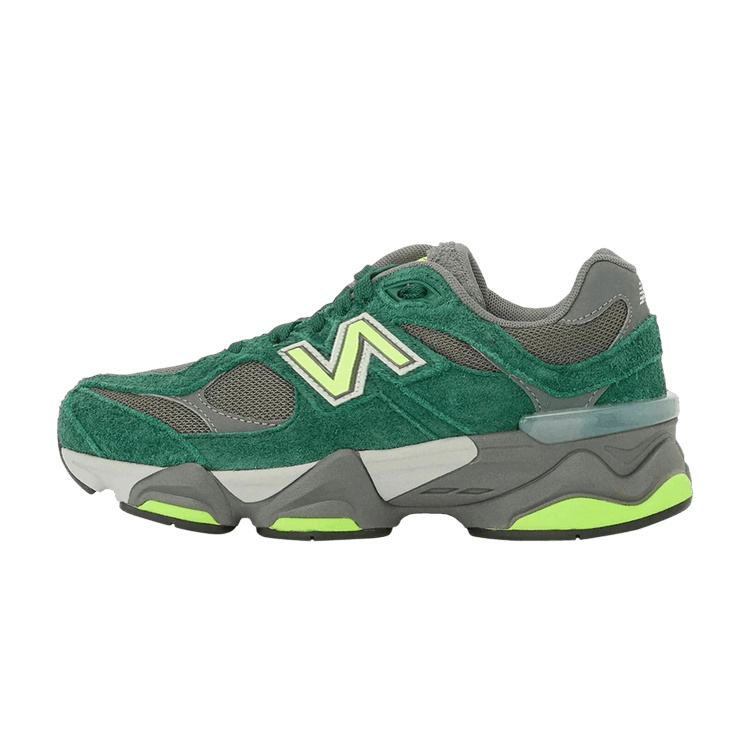 Overkicks - New Balance 9060 Green Grey (GS) (GC9060ZC) - vista lateral