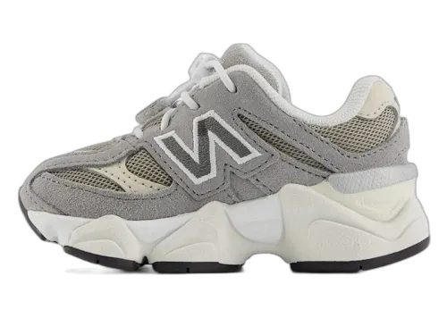 Overkicks - New Balance 9060 Grey Arid Stone (TD) (IV9060BA) - vista lateral
