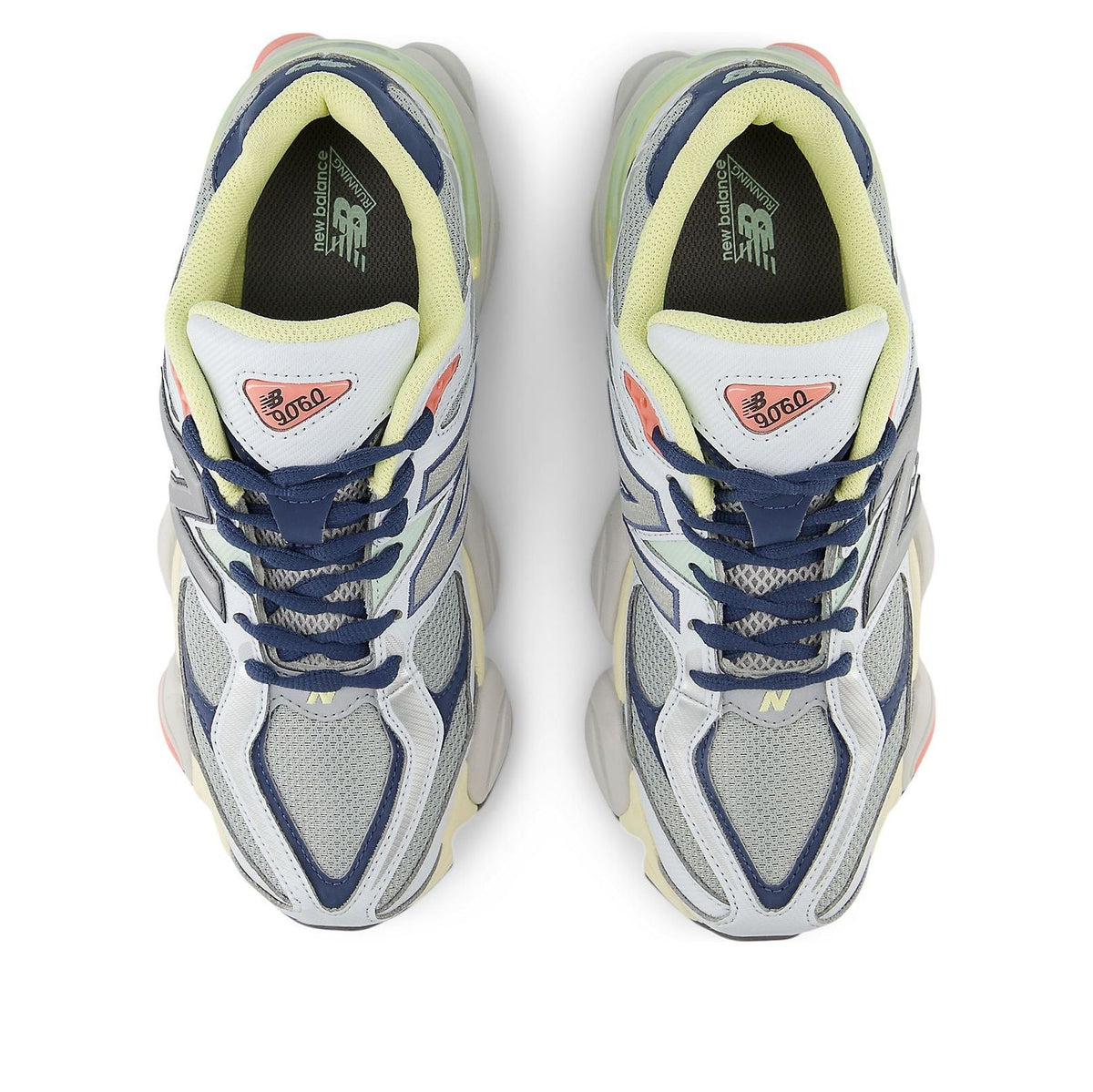 Overkicks - New Balance 9060 Grey Yellow Navy (U9060TMB) - imagen 3