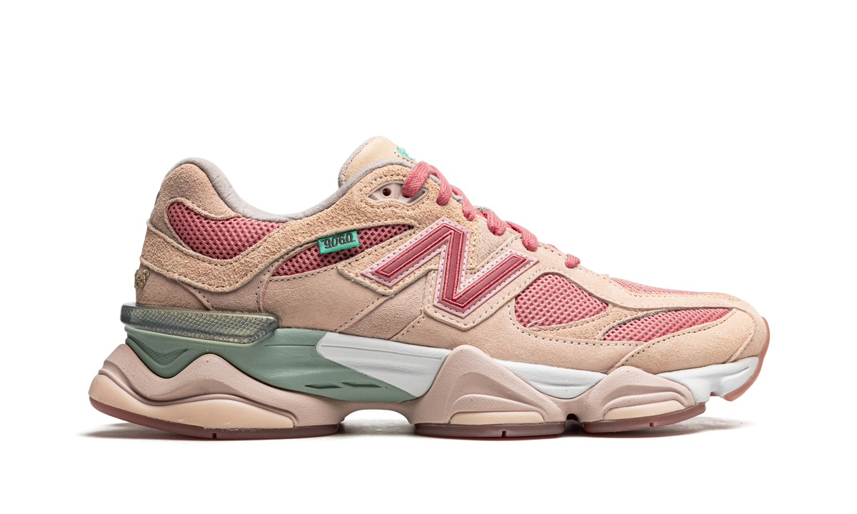 Overkicks - New Balance 9060 Joe Freshgoods Inside Voices Penny Cookie Pink (U9060JF1) - detalle talón