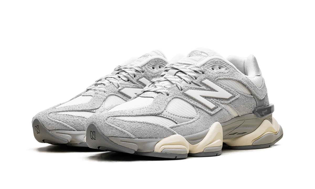 Overkicks - New Balance 9060 Light Grey White (U9060HX) - vista trasera