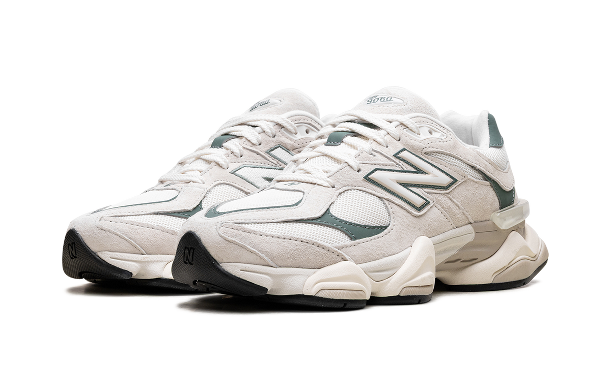 Overkicks - New Balance 9060 Linen Dark Juniper (U9060EEI) - vista trasera
