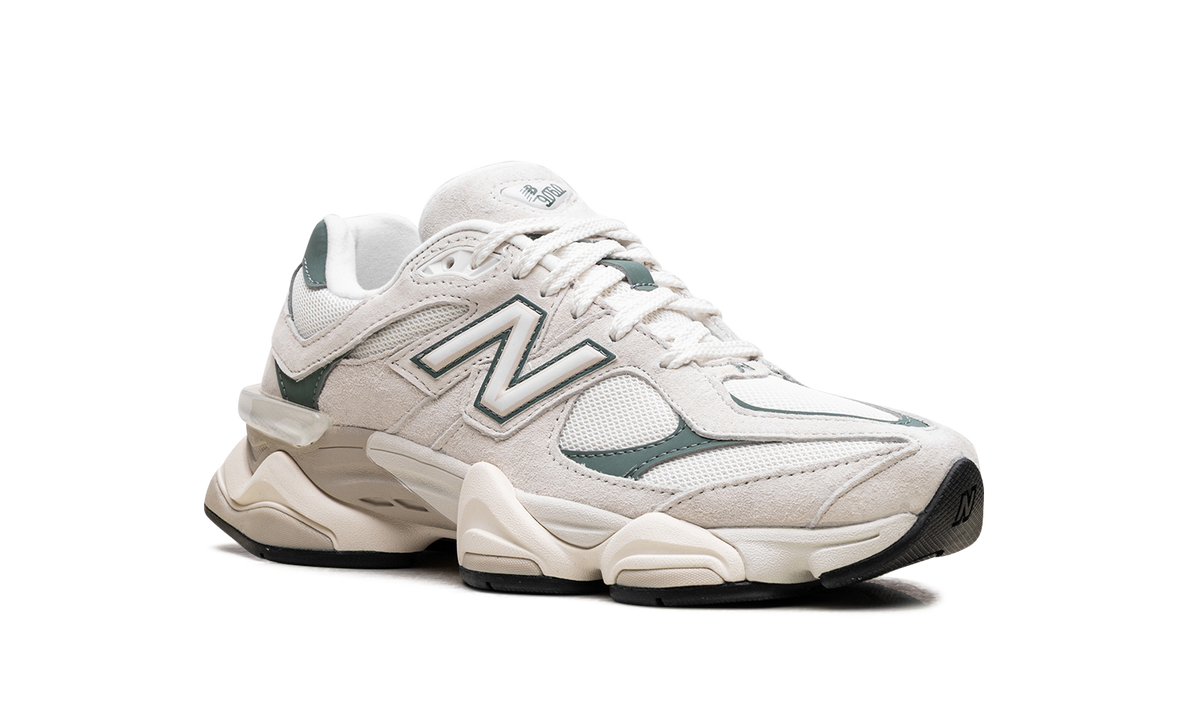 Overkicks - New Balance 9060 Linen Dark Juniper (U9060EEI) - detalle upper