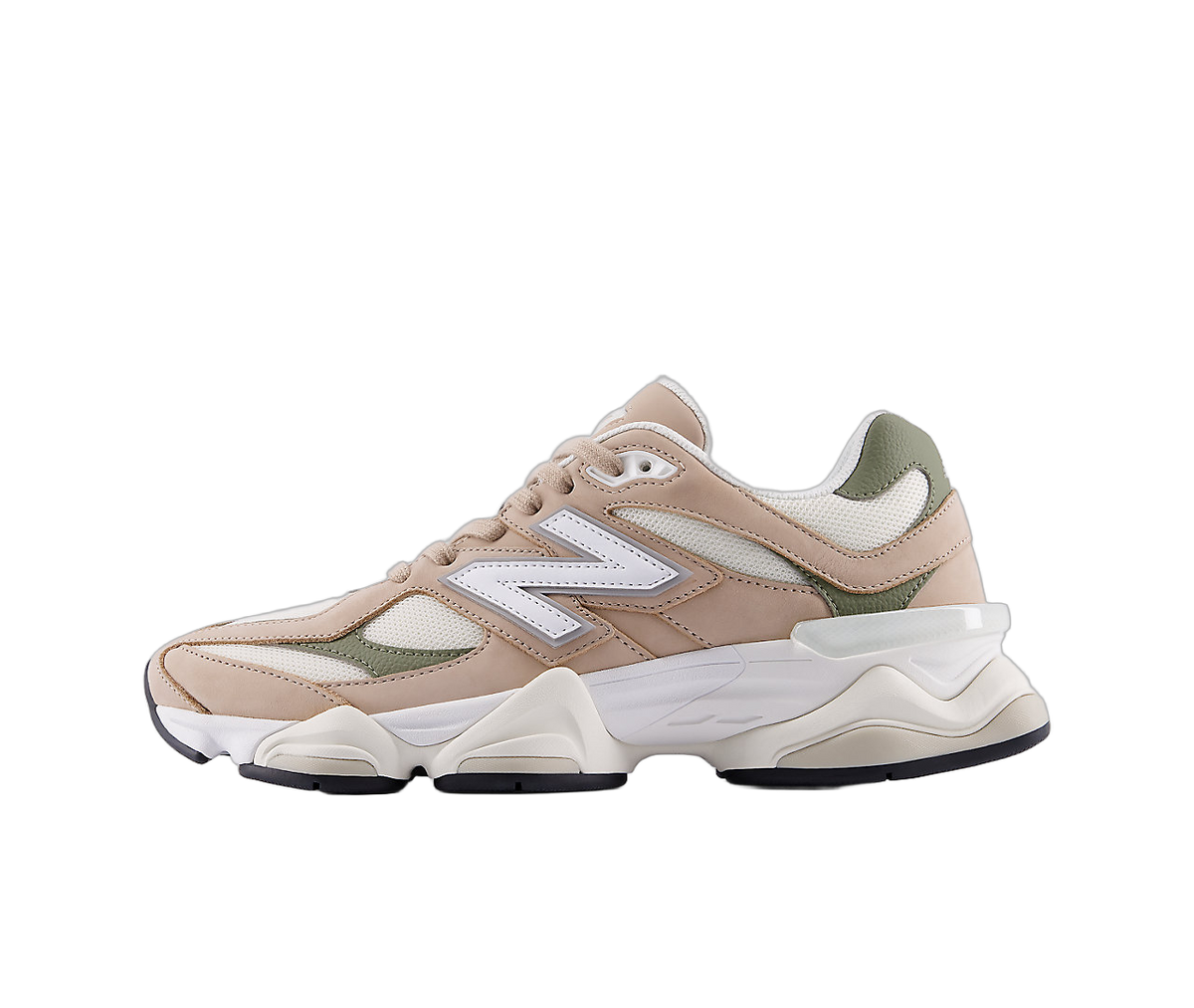 Overkicks - New Balance 9060 Mindful Grey Dark Olivine (U90606BI) - vista lateral