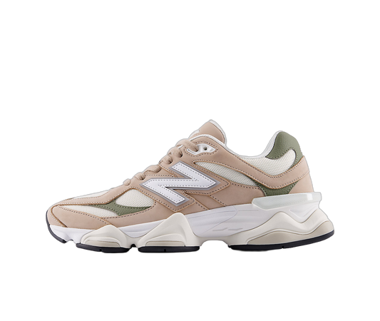 Overkicks - New Balance 9060 Mindful Grey Dark Olivine (U90606BI) - vista lateral