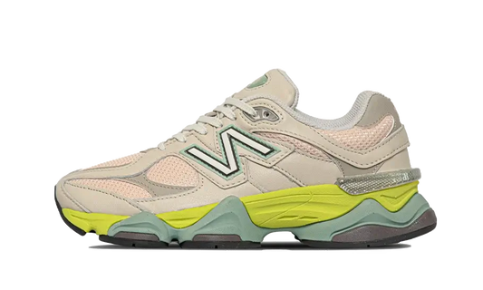 Overkicks - New Balance 9060 Moonbeam Vintage Rose Lime (U9060GCB) - vista lateral
