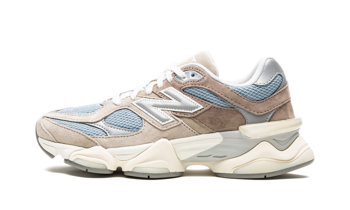 Overkicks - New Balance 9060 Mushroom Aluminum (U9060MUS) - vista lateral
