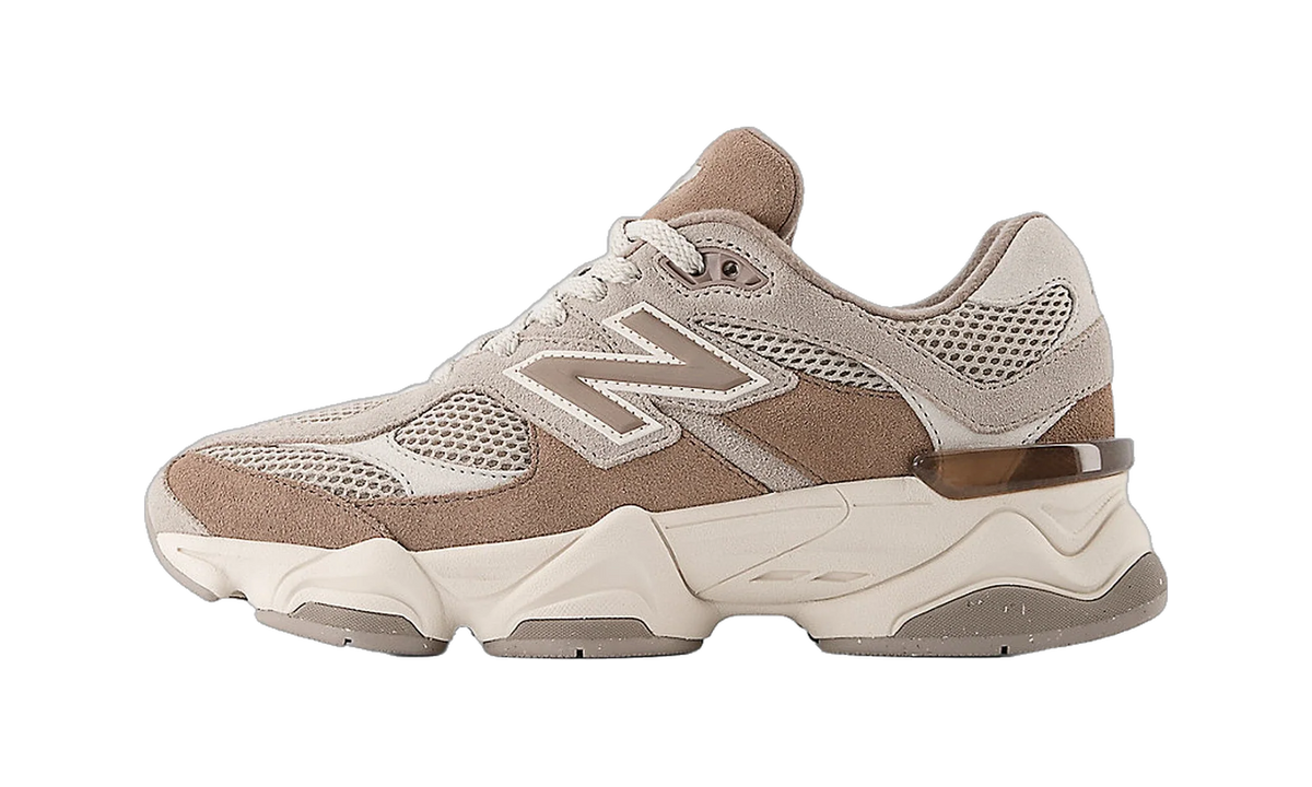 Overkicks - New Balance 9060 Mushroom Arid Stone (GS) (GC9060EX) - vista lateral