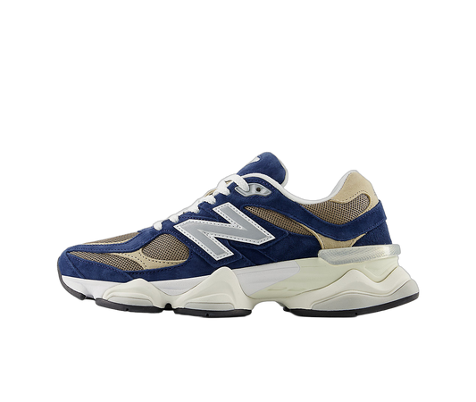 Overkicks - New Balance 9060 Navy Mushroom (U9060LBB) - vista lateral