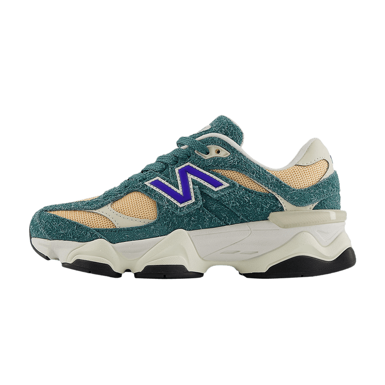Overkicks - New Balance 9060 New Spruce Peach Blossom (GS) (GC9060GP) - vista lateral