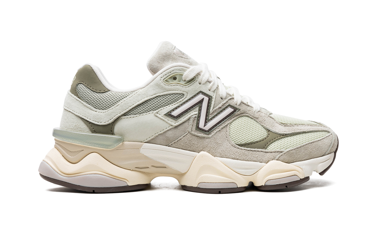 Overkicks - New Balance 9060 Olivine (U9060EEC) - detalle talón