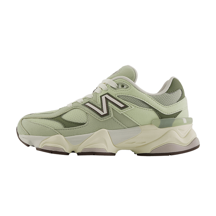 Overkicks - New Balance 9060 Olivine (GS) (GC9060EE) - vista lateral