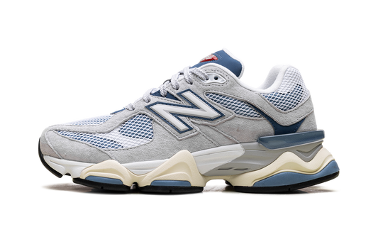 Overkicks - New Balance 9060 Pearl Grey Dark Shoreline Blue (U9060PSC) - vista lateral