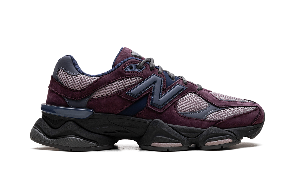 Overkicks - New Balance 9060 Plum Brown Ice Wine (U9060RFC) - detalle talón