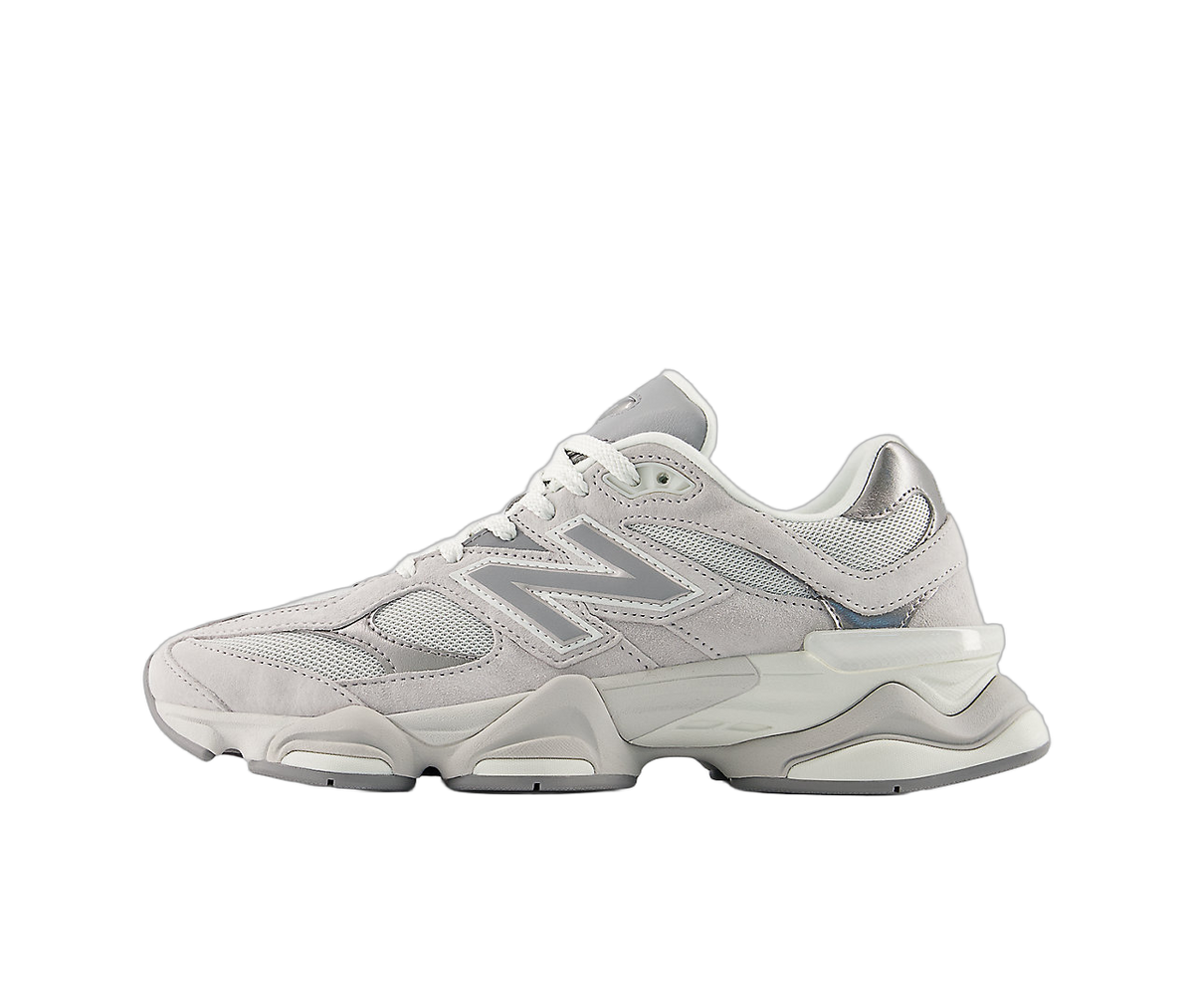 Overkicks - New Balance 9060 Raincloud Dark Silver Metallic (U9060ERG) - vista lateral