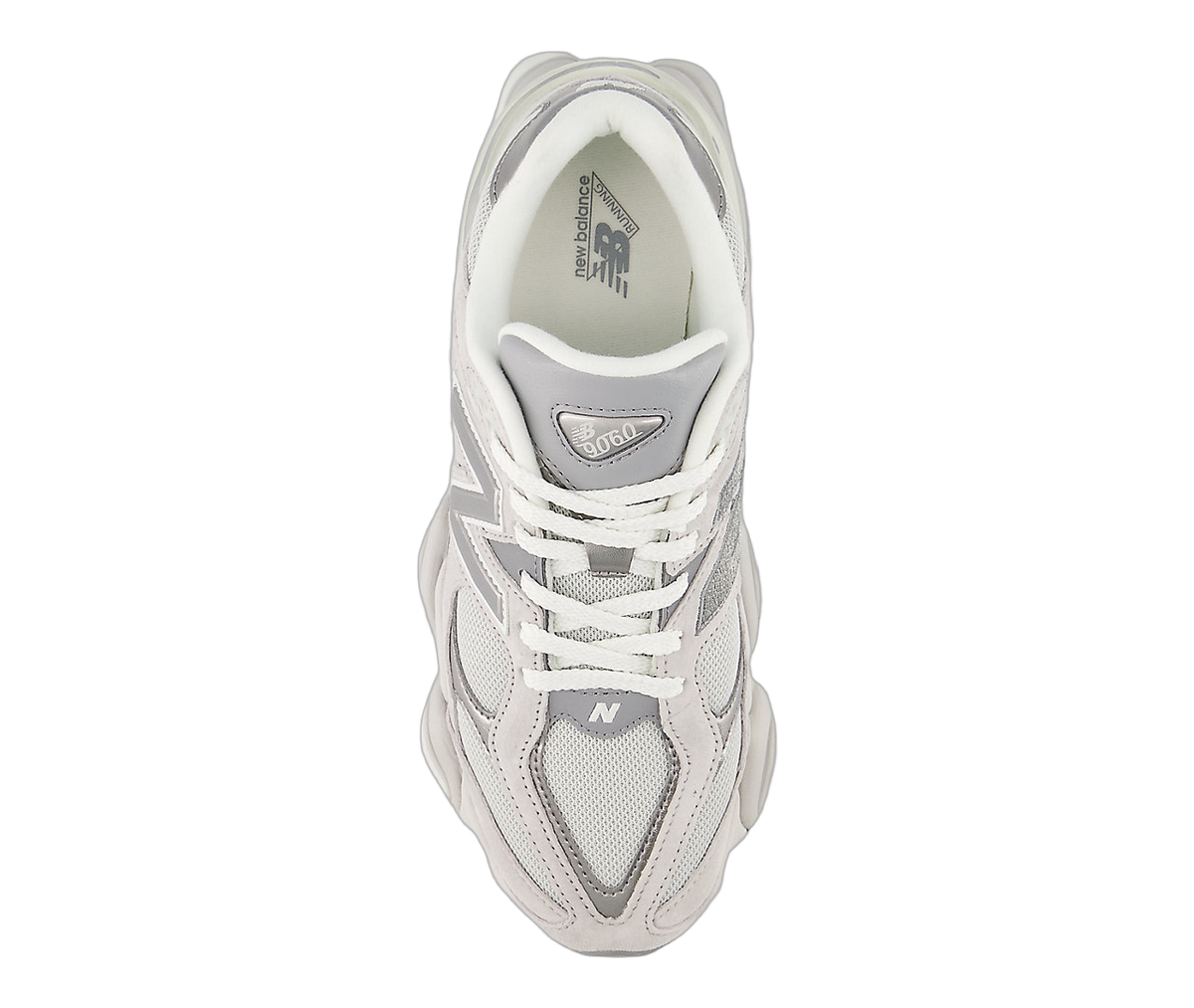 Overkicks - New Balance 9060 Raincloud Dark Silver Metallic (U9060ERG) - par completo