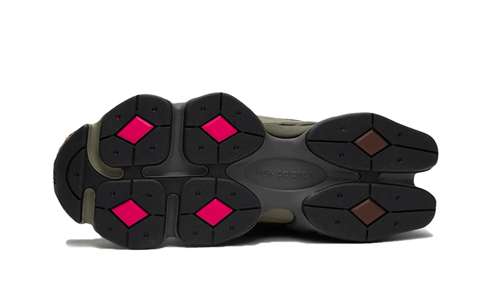 Overkicks - New Balance 9060 Rich Oak Burgundy (U9060BUR) - par completo