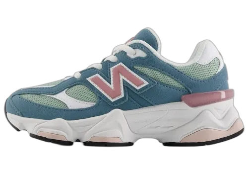Overkicks - New Balance 9060 Salt Water Rosewood (PS) (P90602DE) - vista lateral