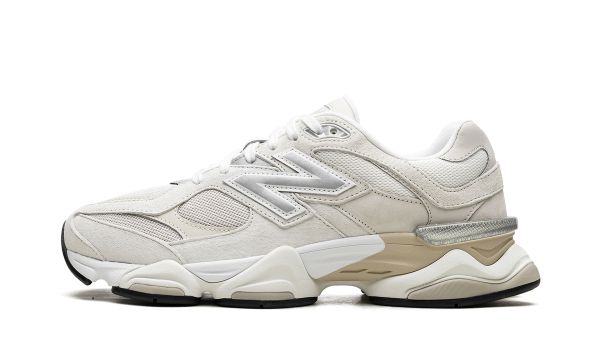 Overkicks - New Balance 9060 Sea Salt Moonbeam (U9060WHT) - vista lateral