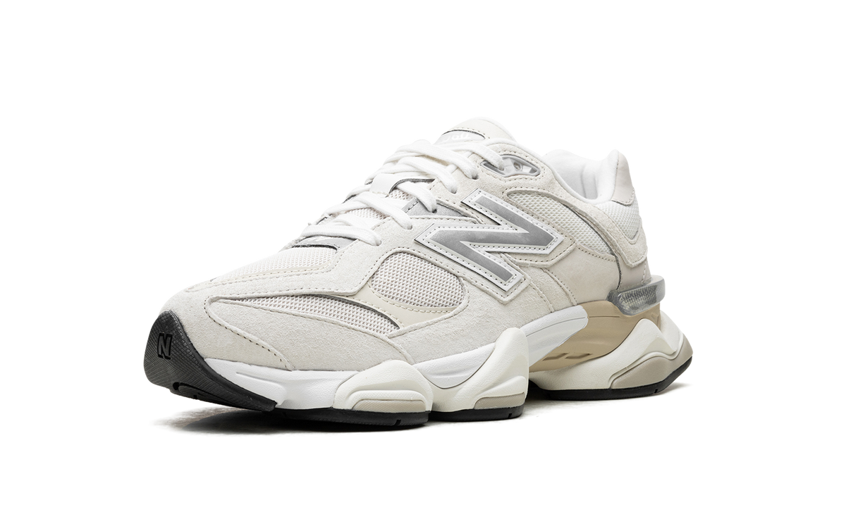 Overkicks - New Balance 9060 Sea Salt Moonbeam (U9060WHT) - detalle lateral