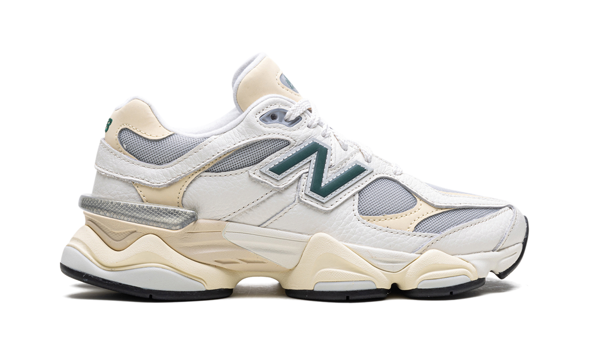 Overkicks - New Balance 9060 Sea Salt Yellow (U9060ESE) - detalle talón