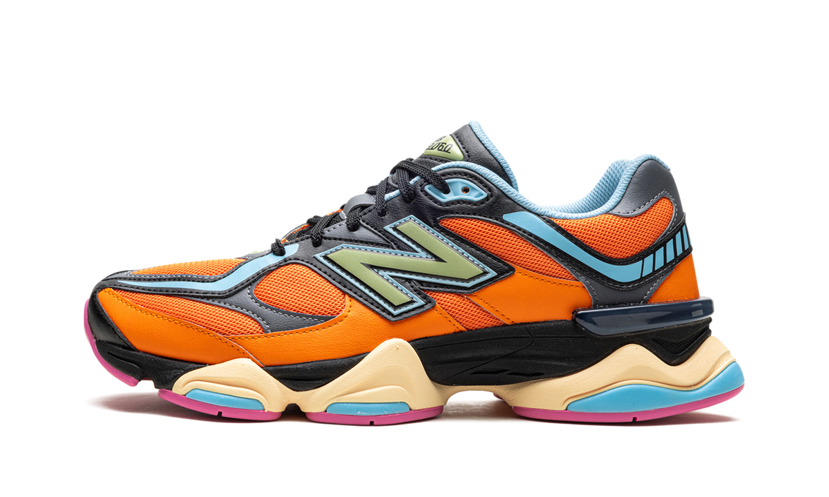 Overkicks - New Balance 9060 Sun Glow Team Sky Blue (U9060OGB) - vista lateral