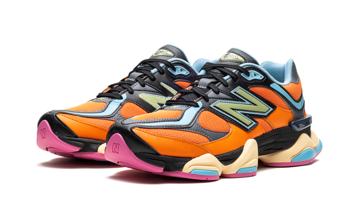 Overkicks - New Balance 9060 Sun Glow Team Sky Blue (U9060OGB) - vista trasera