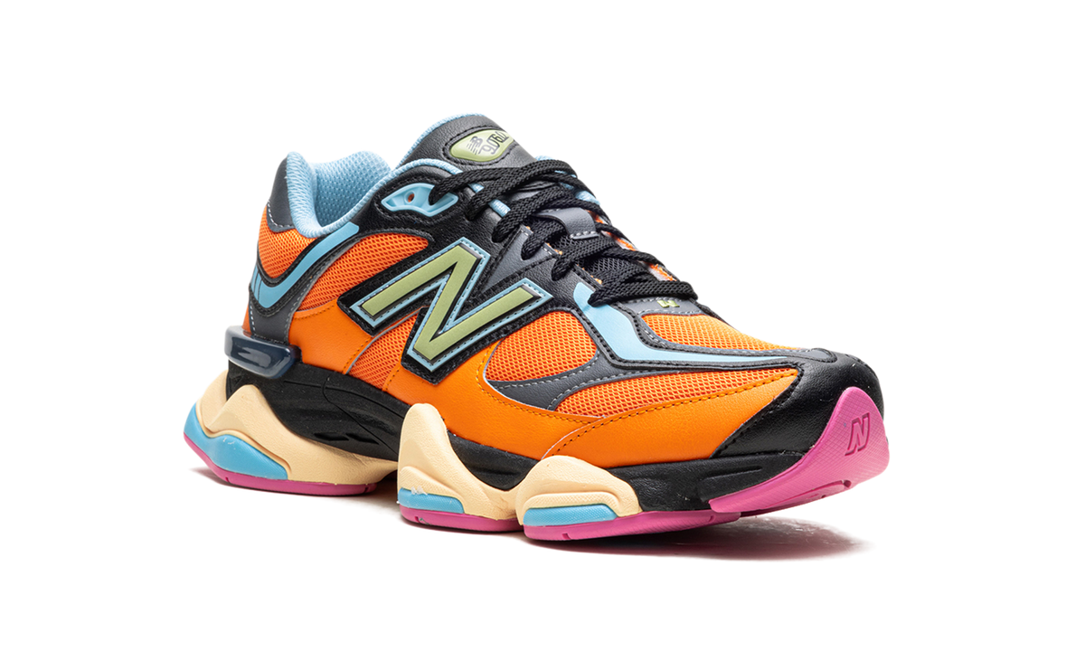 Overkicks - New Balance 9060 Sun Glow Team Sky Blue (U9060OGB) - detalle lateral interior