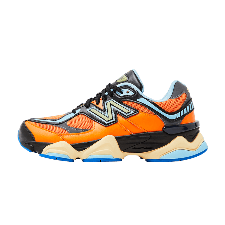 Overkicks - New Balance 9060 Sun Glow Team Sky Blue (GS) (GC9060OG) - vista lateral