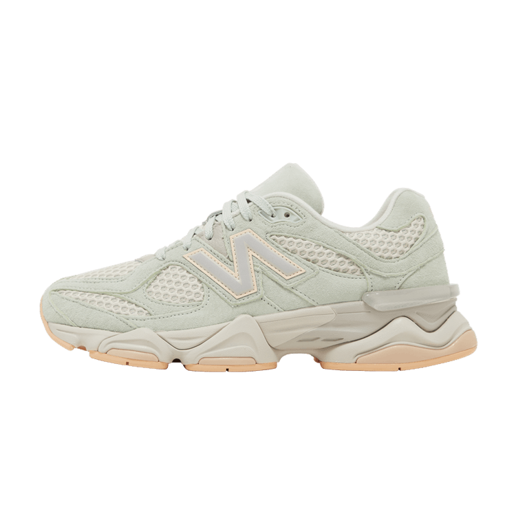 Overkicks - New Balance 9060 The Whitaker Group Missing Pieces Silver Moss Green (U9060WA1) - vista lateral