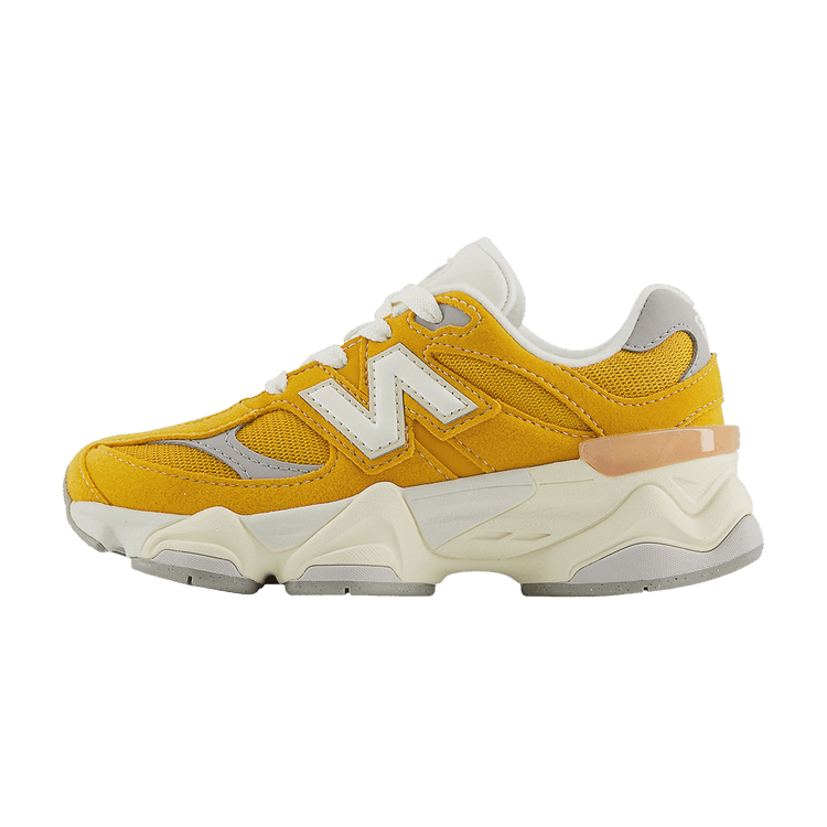 Overkicks - New Balance 9060 Varsity Gold (PS) (PC9060VY) - vista lateral