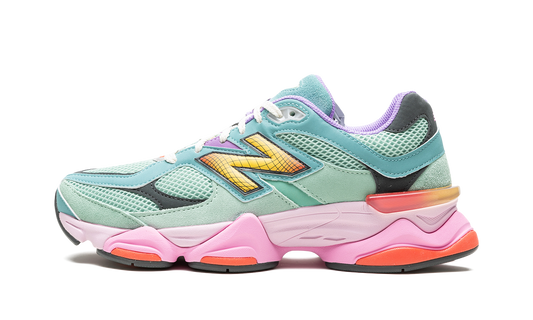 Overkicks - New Balance 9060 Warped Multi-Color (U9060WRB) - vista lateral