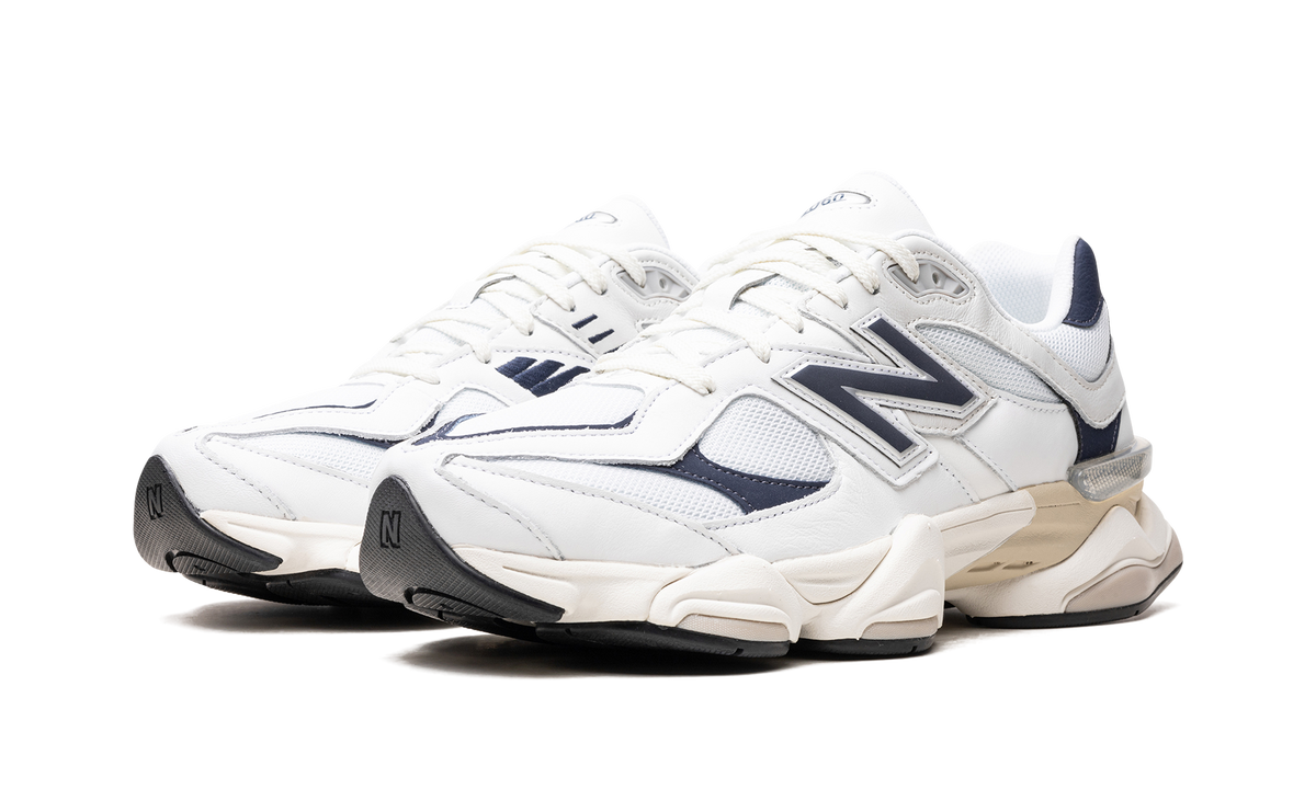 Overkicks - New Balance 9060 White Navy (U9060VNB) - vista trasera