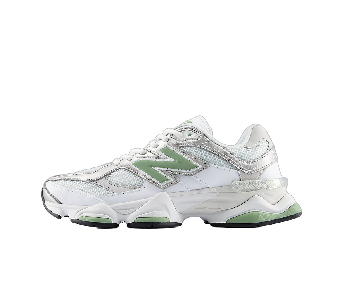 Overkicks - New Balance 9060 White Oregano (U90603B6) - vista lateral