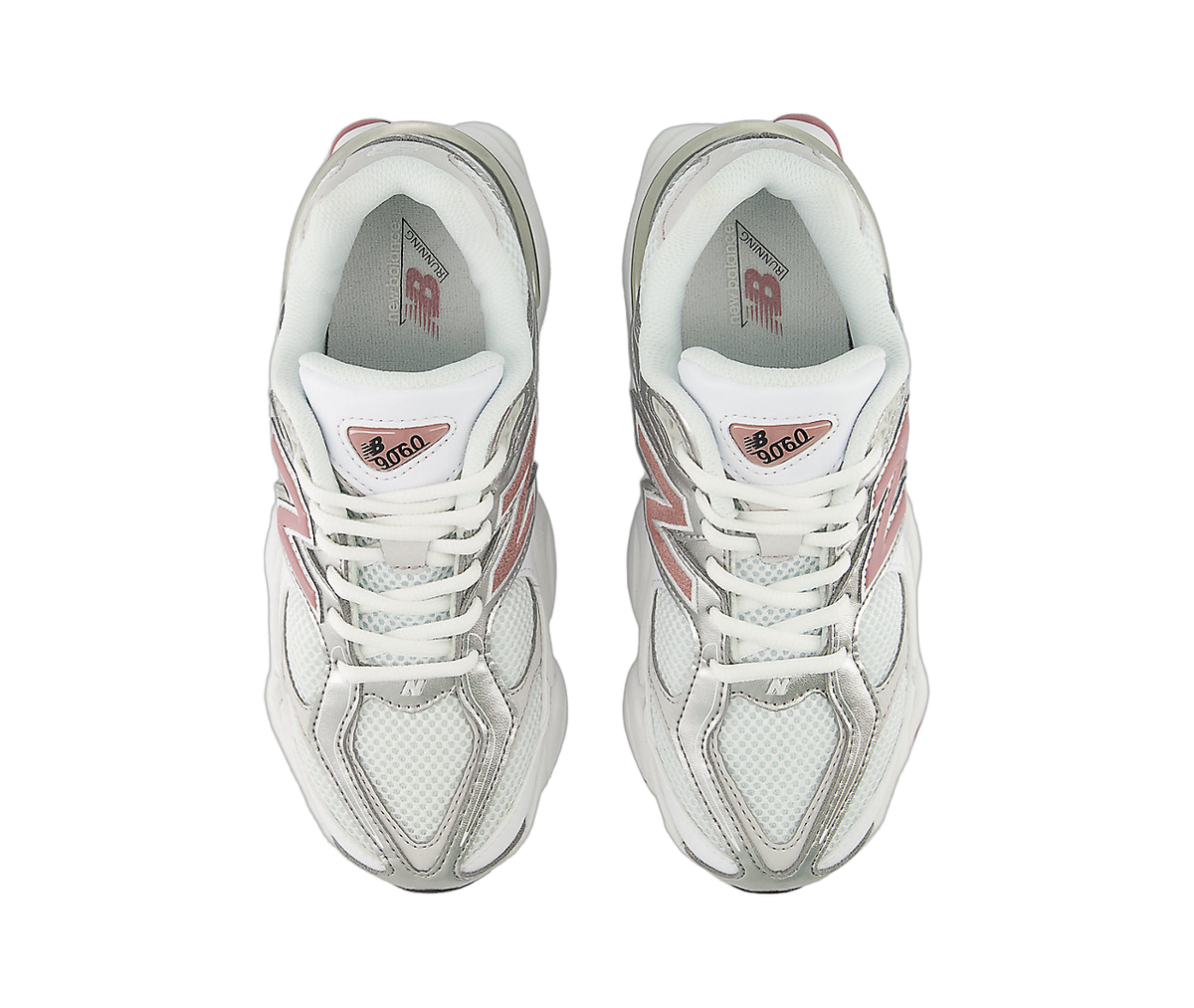 Overkicks - New Balance 9060 White Rosewood Silver (GS) (G906082T) - imagen 3