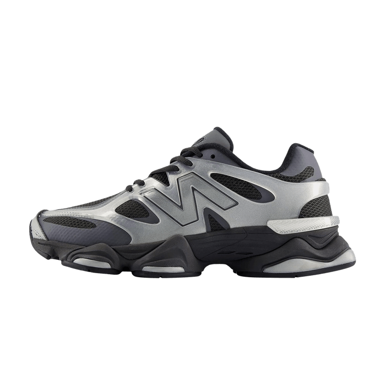 Overkicks - New Balance 9060 X Silver Metallic Black Cement (U9060ISA) - vista lateral