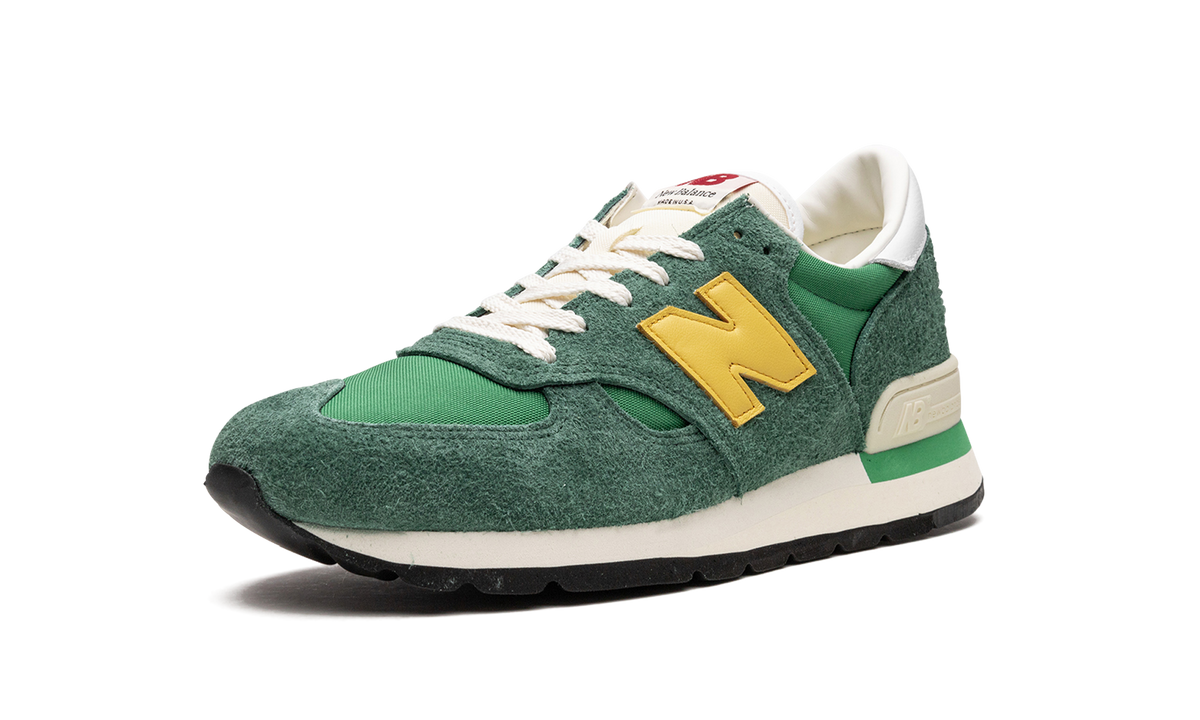Overkicks - New Balance 990v1 MiUSA Green Gold (M990GG1) - detalle suela