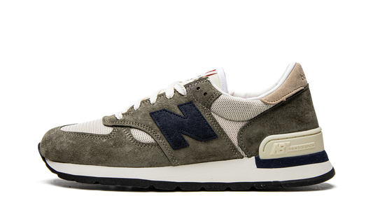 Overkicks - New Balance 990v1 MiUSA Grey Blue (M990WG1) - vista lateral