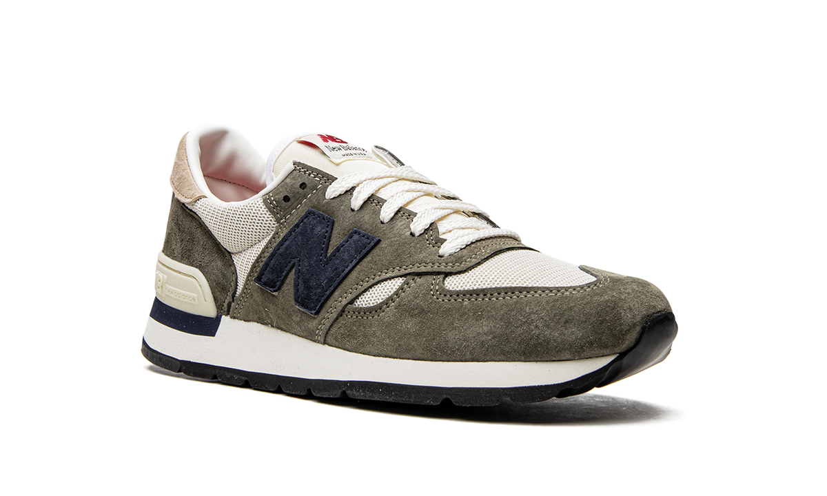 Overkicks - New Balance 990v1 MiUSA Grey Blue (M990WG1) - detalle lateral interior